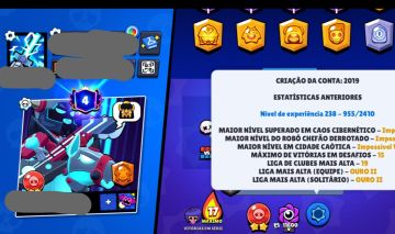 Conta rara com bastante Eskins e muito+