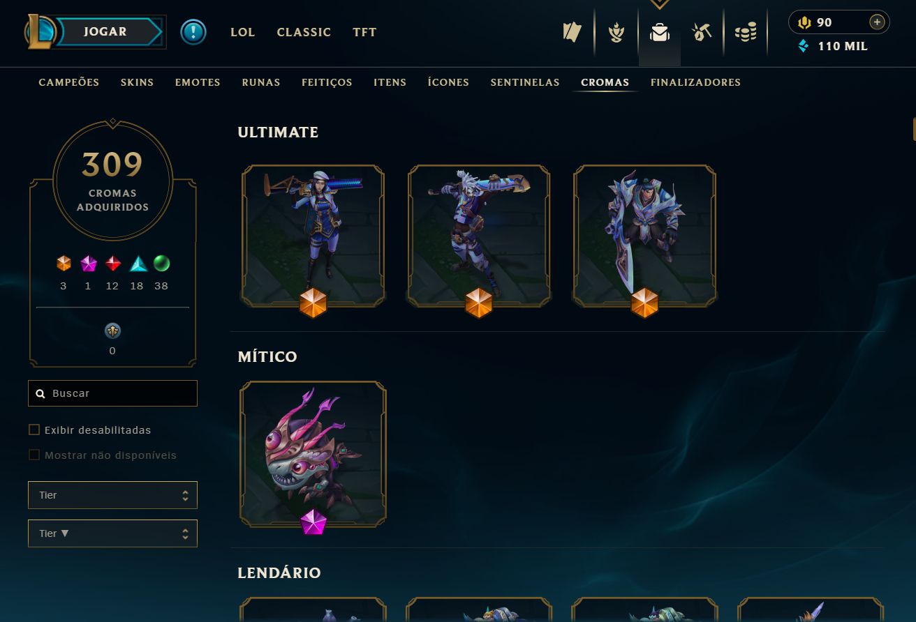 1334 SKINS NO LOL + SKINS VALORANT/TFT | PASSE ATIVO | DADOS DE CRIAÇÃO