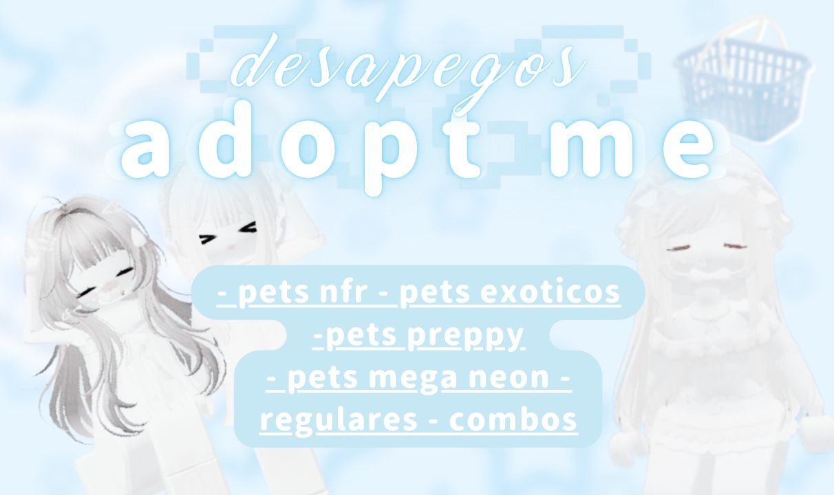 DESAPEGOS ADOPT ME ((MAIS BARATO QUE STARPETS))
