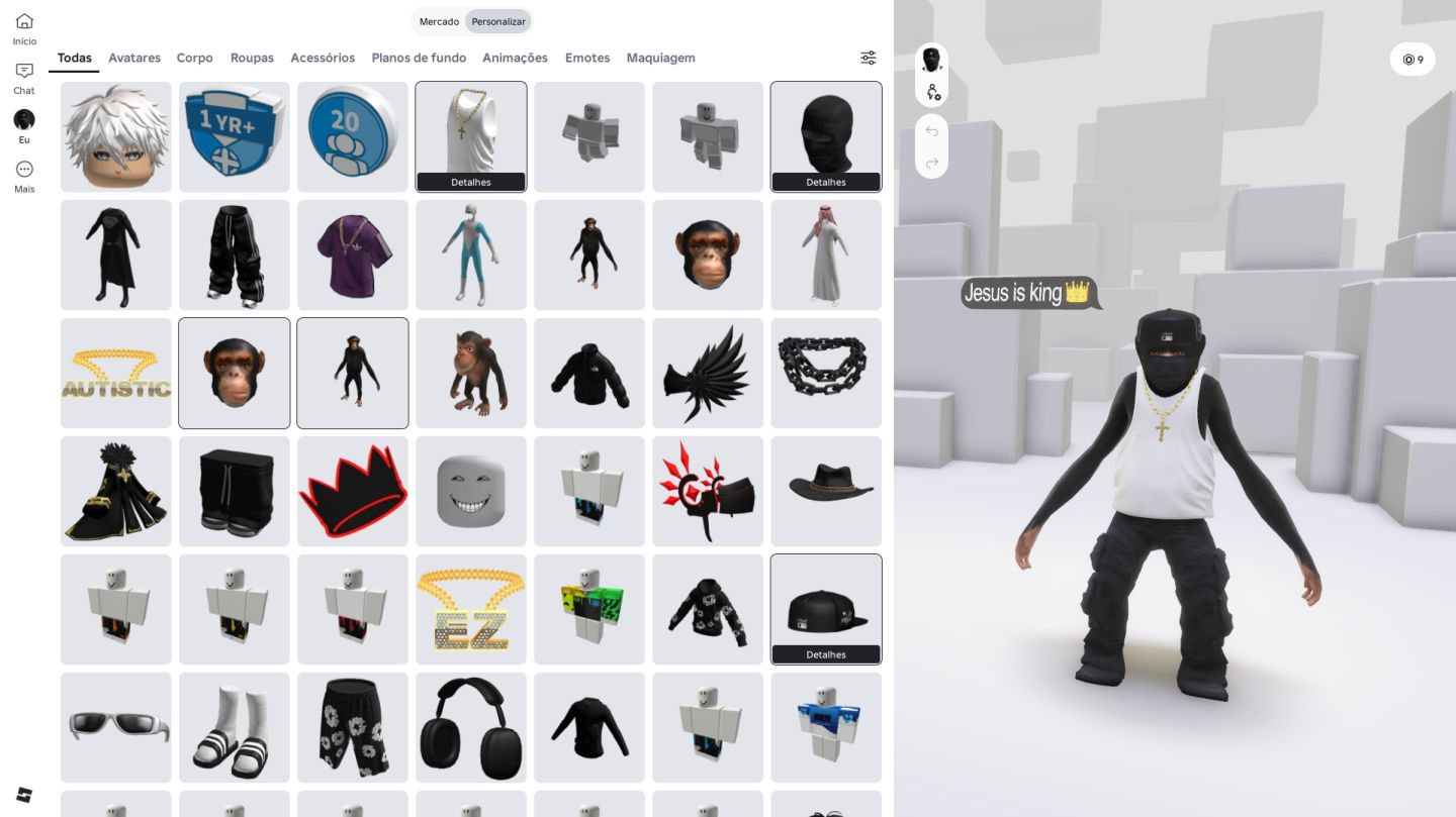 CONTA BOA DE ROBLOX!!