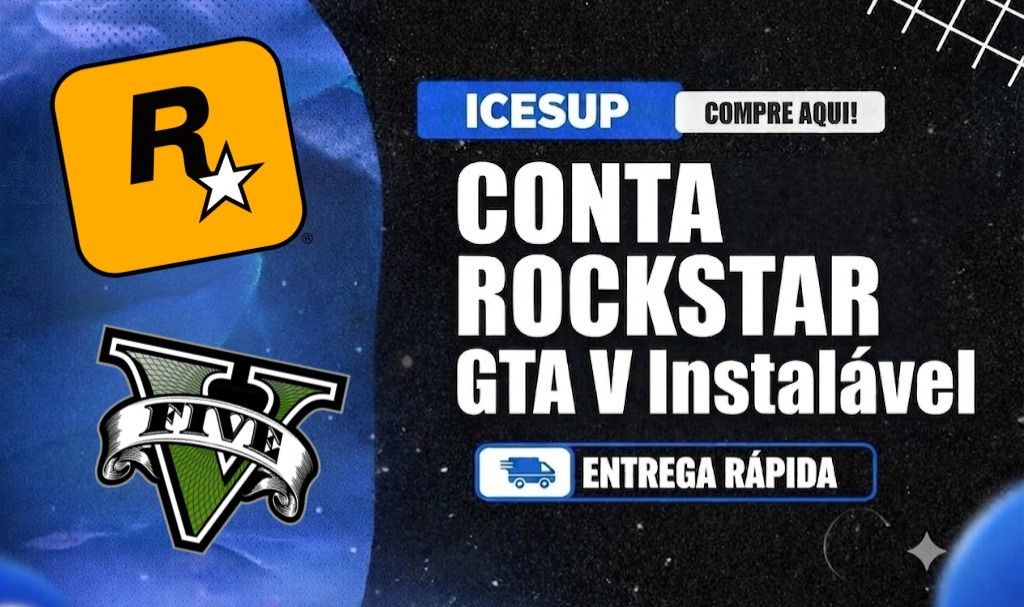 Contas Rockstar | Gta V Instalável | [Entrega Automática]