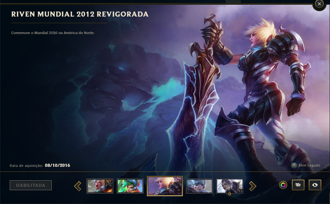 Conta do Lol COM 617 SKINS