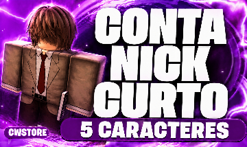 CONTA ROBLOX NICK CURTO (5 CARACTERES) 5C