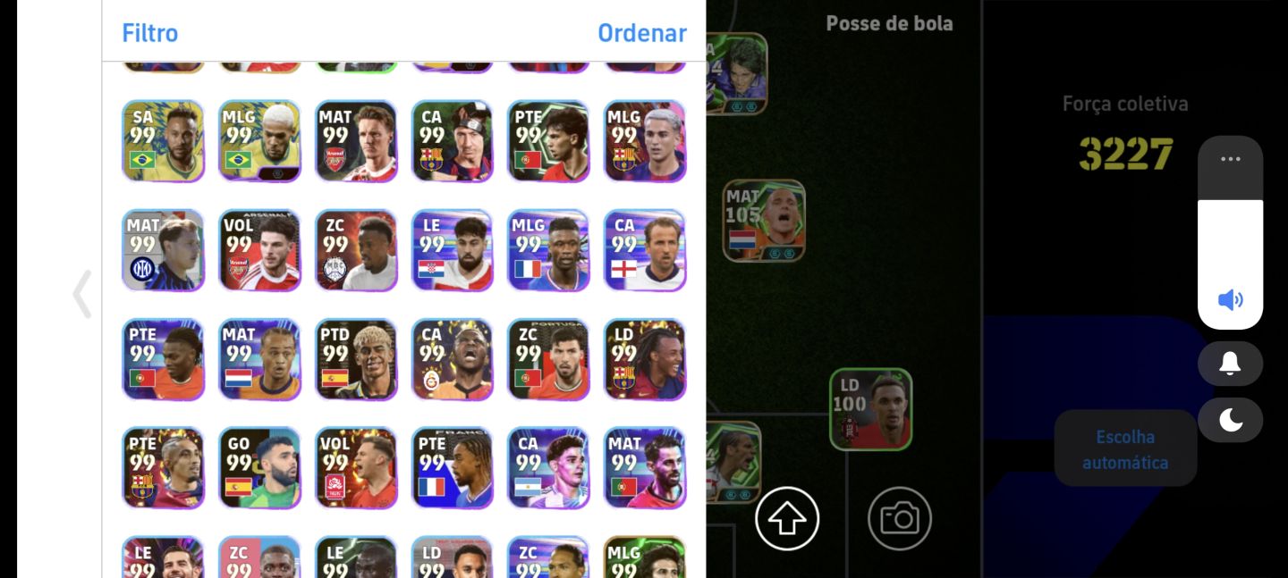 Conta efootball boa pra começar 3227