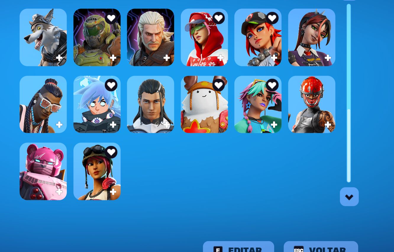 CONTA FORTNITE FULL TRYHARD VARIAS SKINS RANKEADO: ELITE