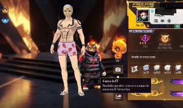 Conta do Free Fire (Calça Angelical, Diversos Passes e armas Evolutiva)