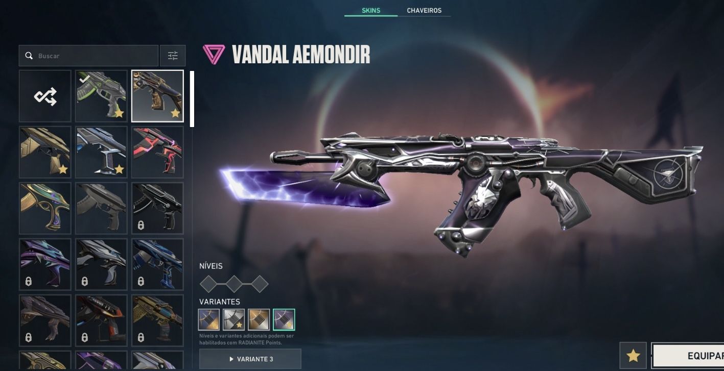 CONTA C/VANDAL KURONAMI, RGX, ARAXYS AEMONDIR, FACA XENOHUNTER E MAIS!!!