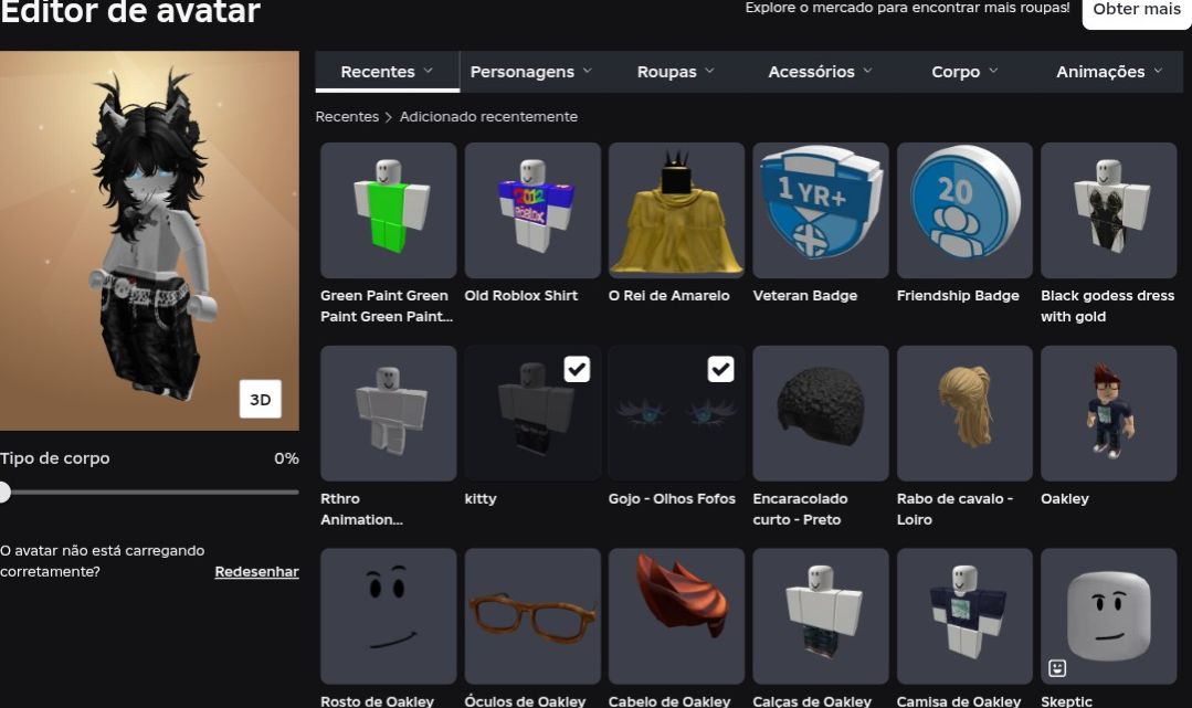 CONTA RARA ROBLOX (leia a descrição.)
