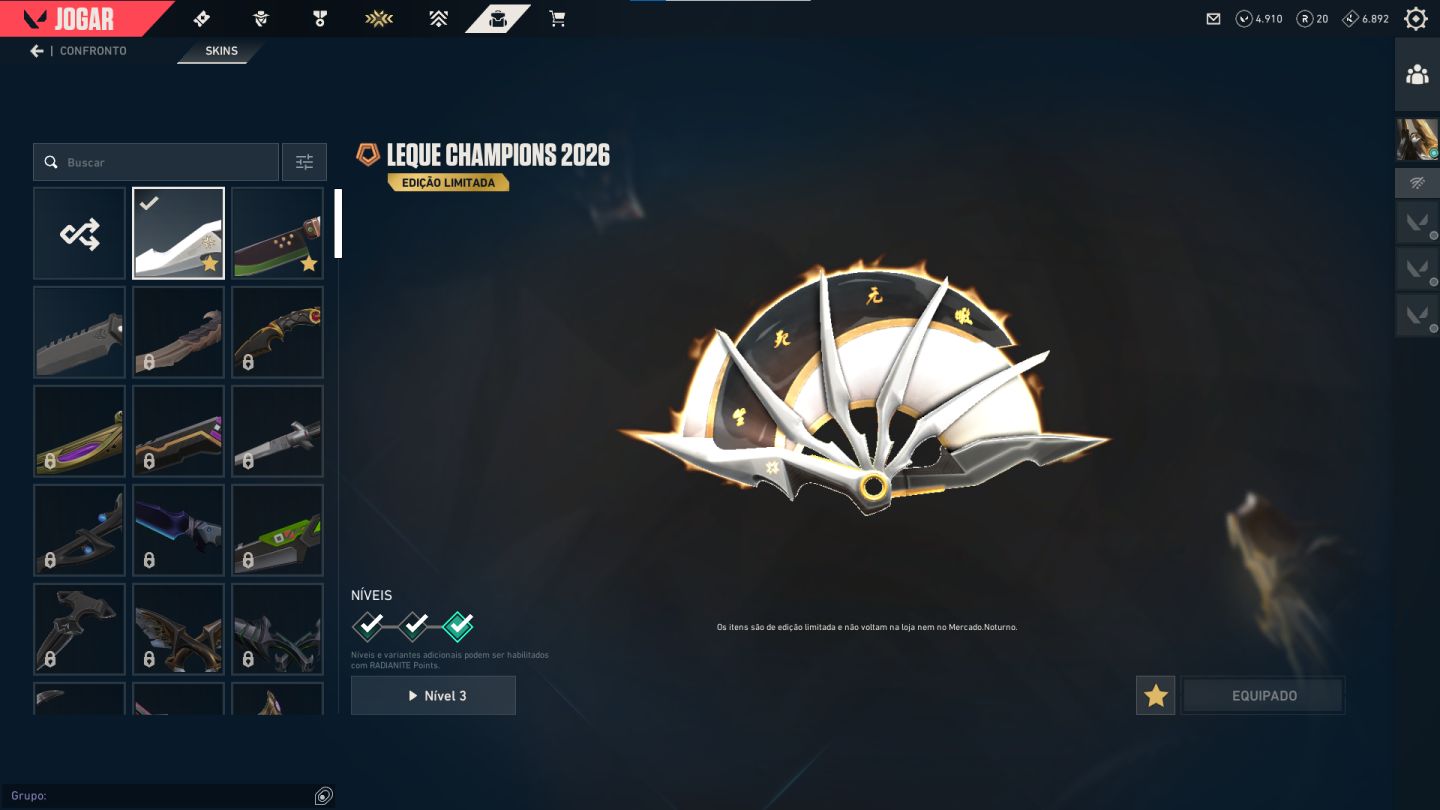 CONTA VALORANT LV 75 DIMA COM 4.910VP!!! PARA GASTAR!!!!!