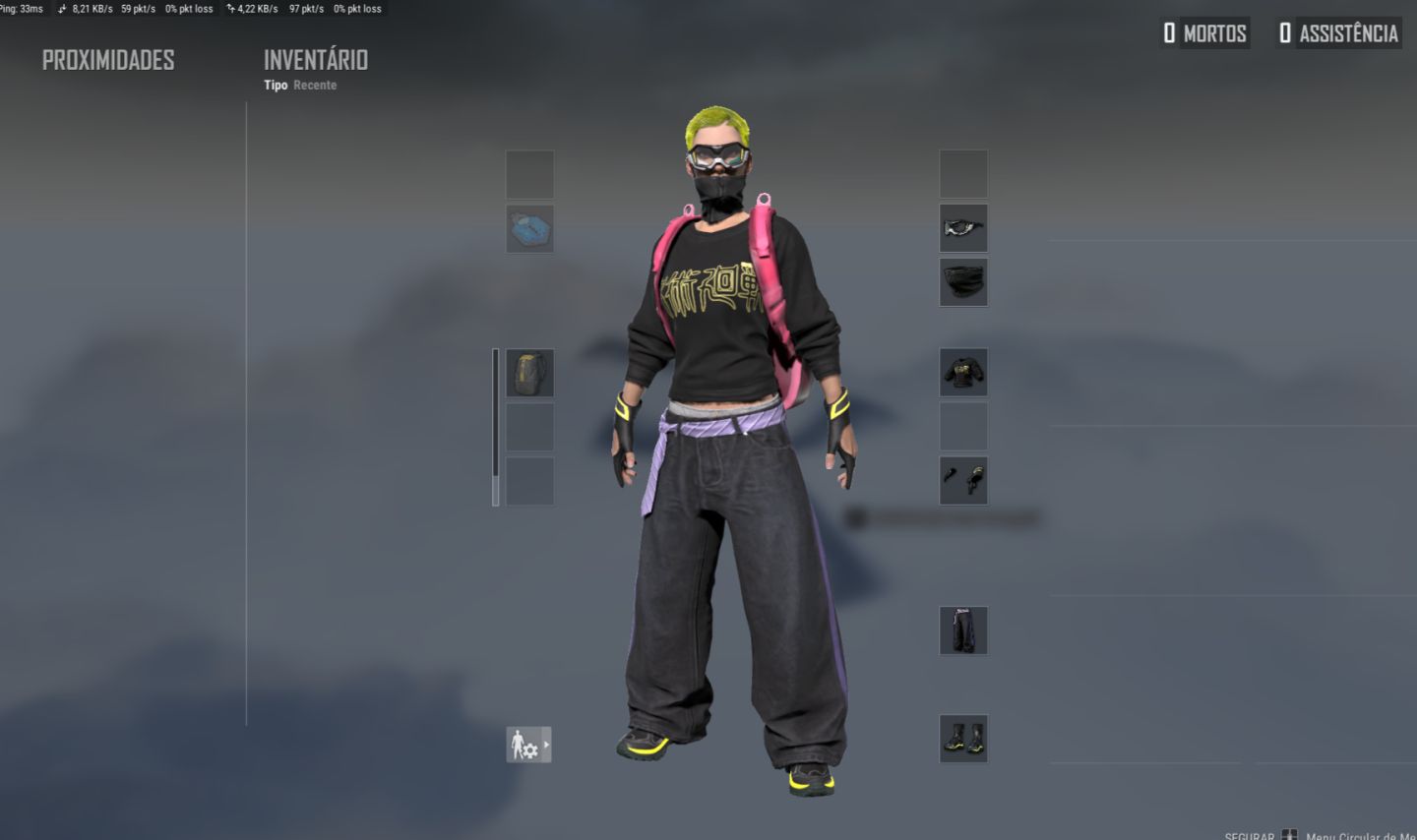 CONTA PUBG STEAM -3 PROGRESSIVAS+SMOKE+PLUS+GLASYA N2 - VALOR BAIXO