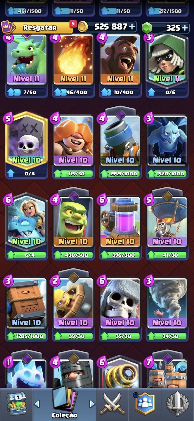 Conta Clash Royale 10k+ Troféus