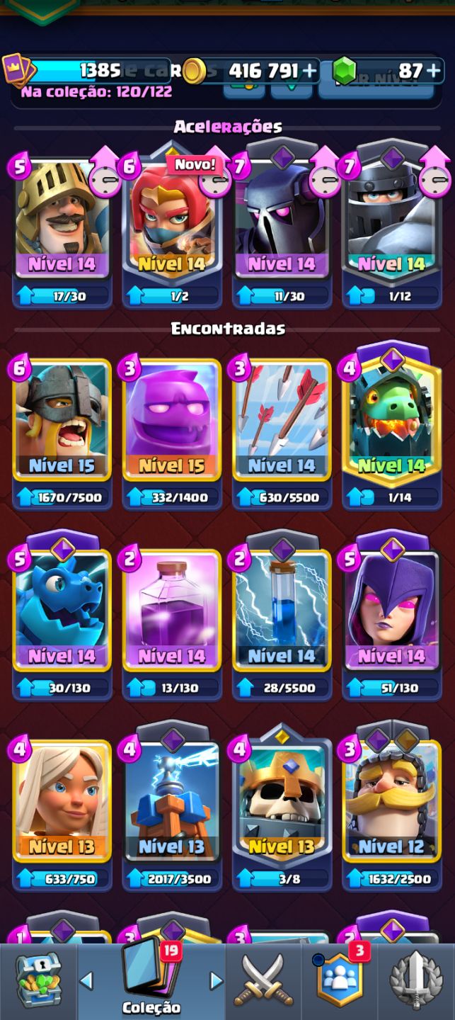 Conta De Clash Royale: Conta Rara