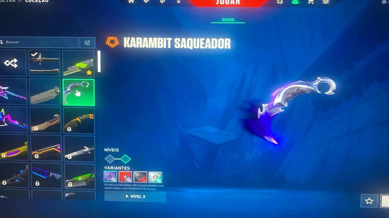 1,6k gastos Conta valorant bastante skin