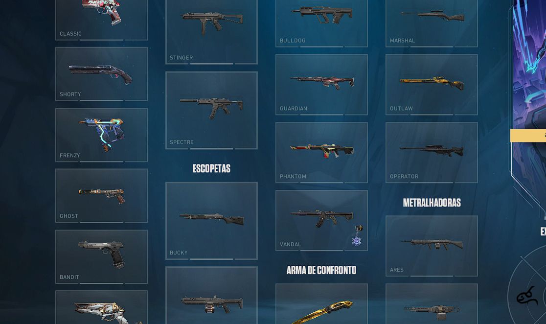 CONTA VALORANT - MUITAS SKINS - PEAK ASCENDENTE 3 - NEGOCIO VALOR