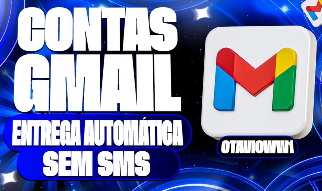 CONTA GMAIL IP BR 100% (PROMOÇÃO!)