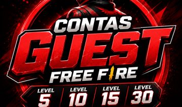 PROMOÇÂO CONTAS FREE FIRE LEVEL 5 / 10 / 15 / 20 / 30