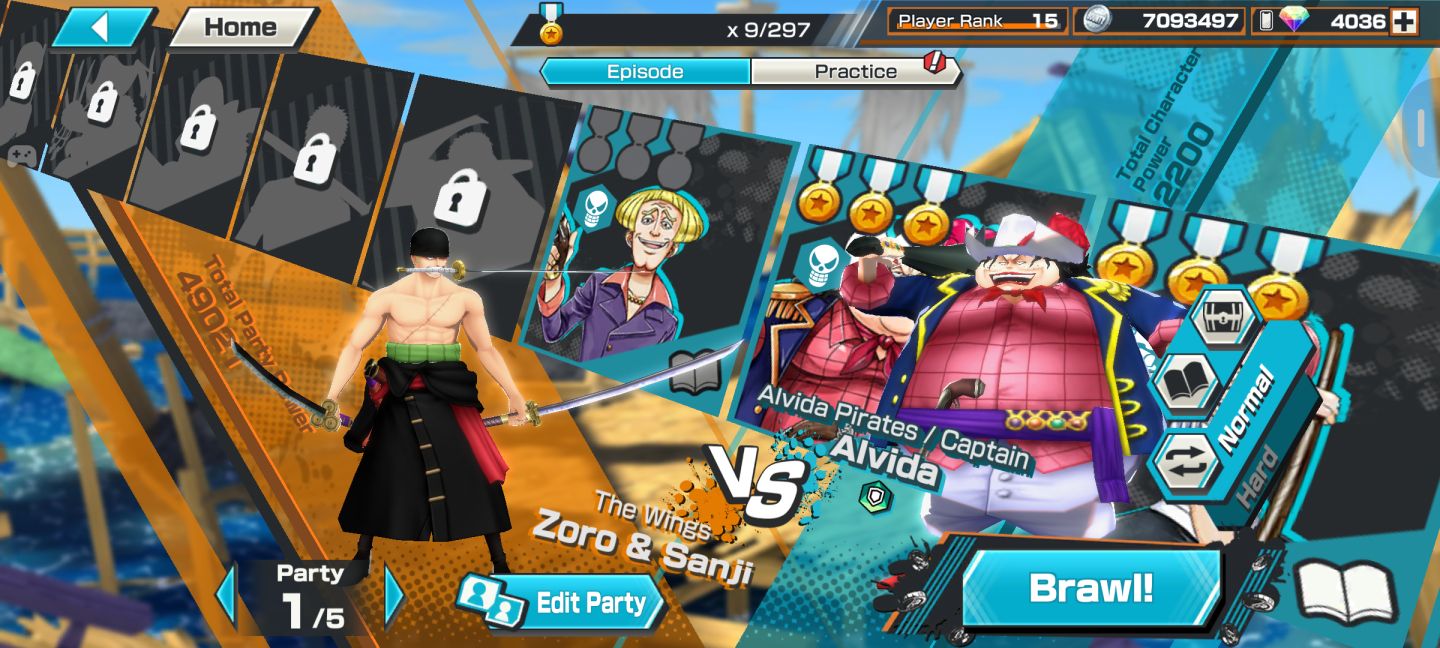 CONTA DE ONE PIECE BOUNTY RUSH PARA COMEÇAR FORTE
