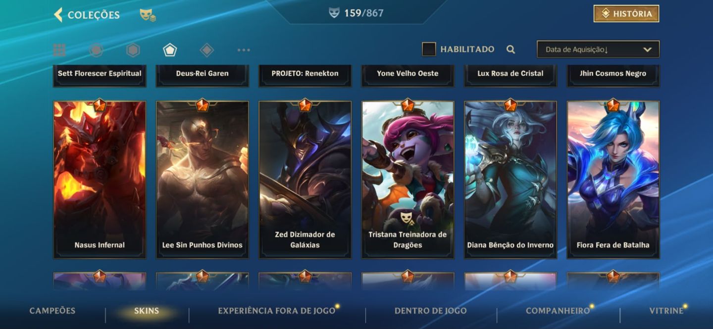 CONTA DE WILD RIFT EX GRÃO-MESTRE!