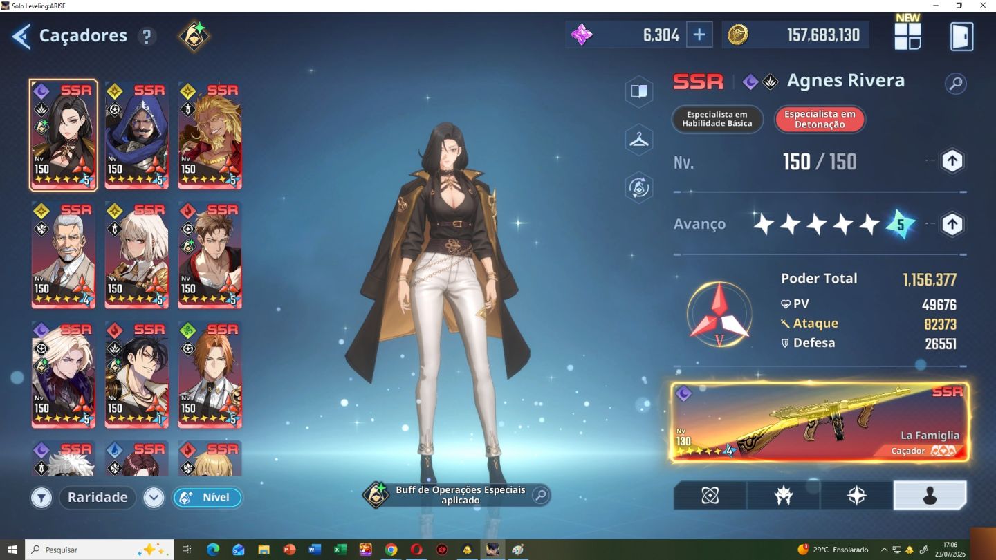 Solo Leveling Arise Meta account sem vinculos