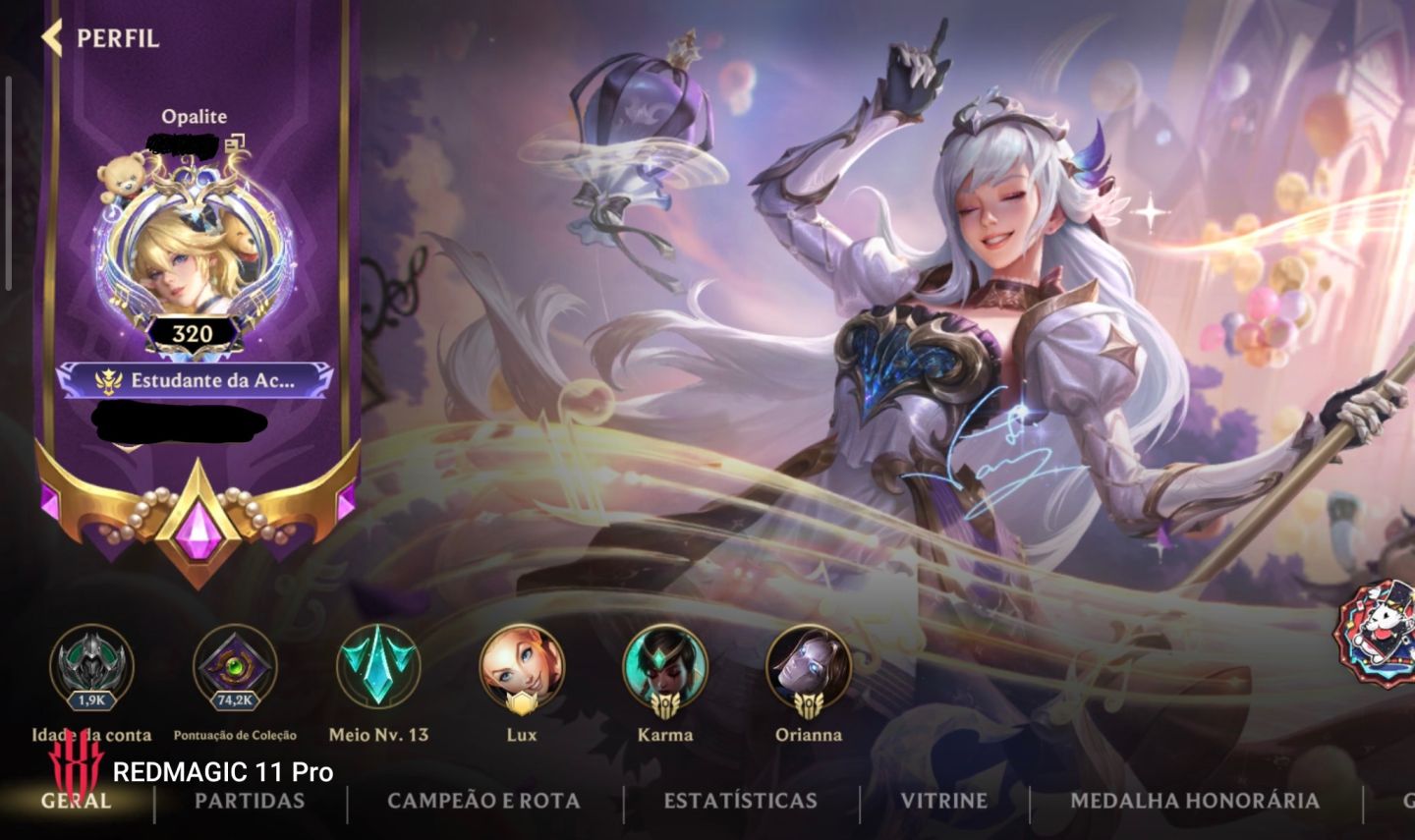 Conta Wild rift 10k investidos