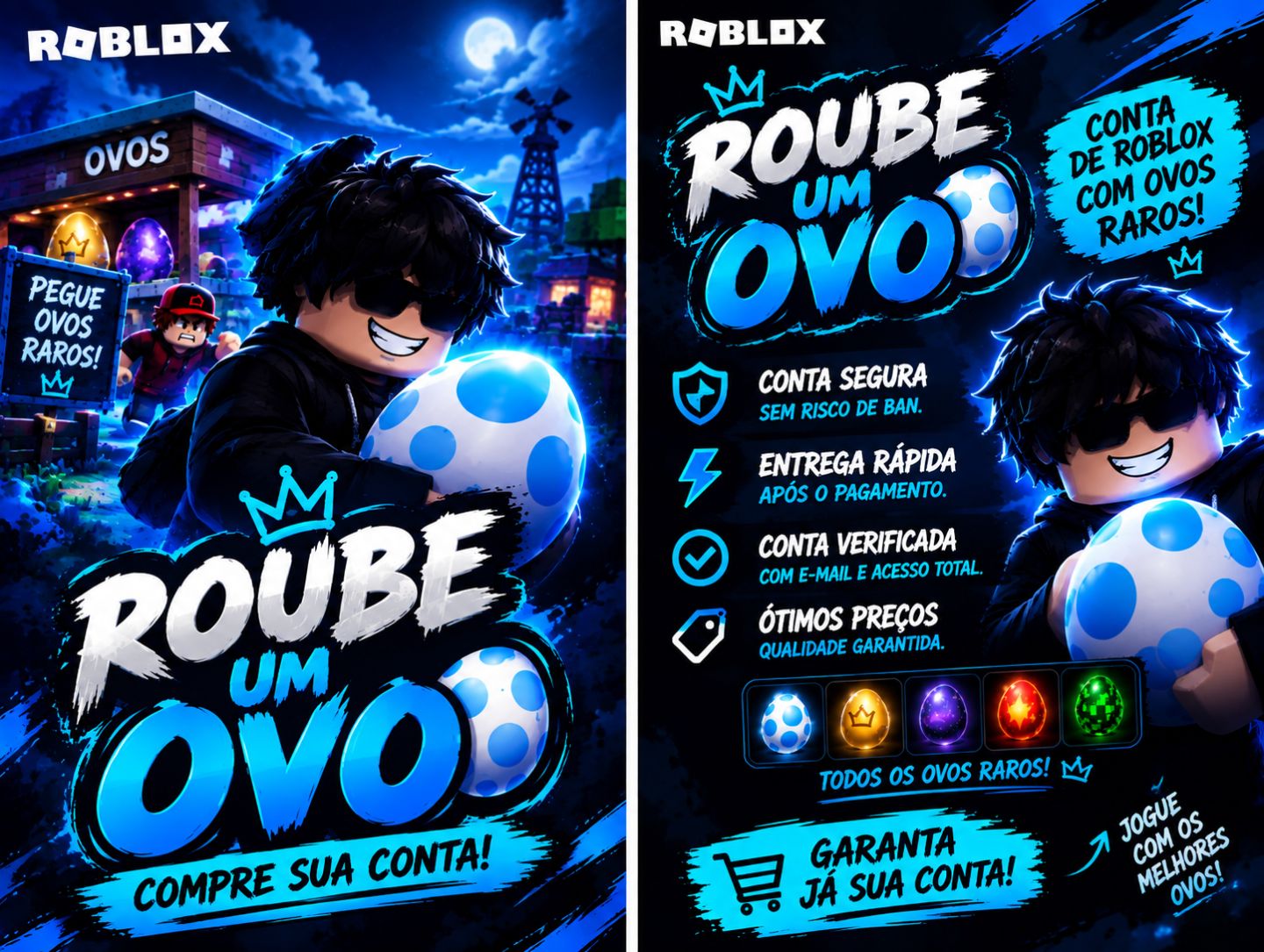 Conta de roube um ovo com 3 divino contendo 82B de velocidade e 70B+ de money
