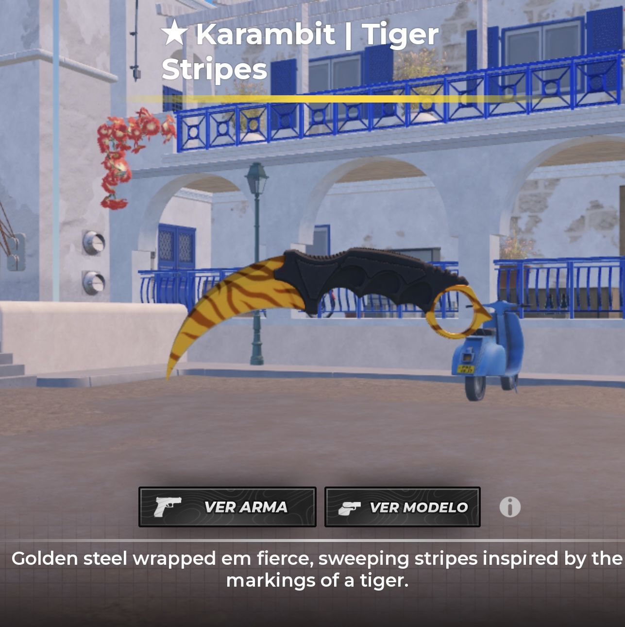 Blox Strike - Karambit Tiger Tooth