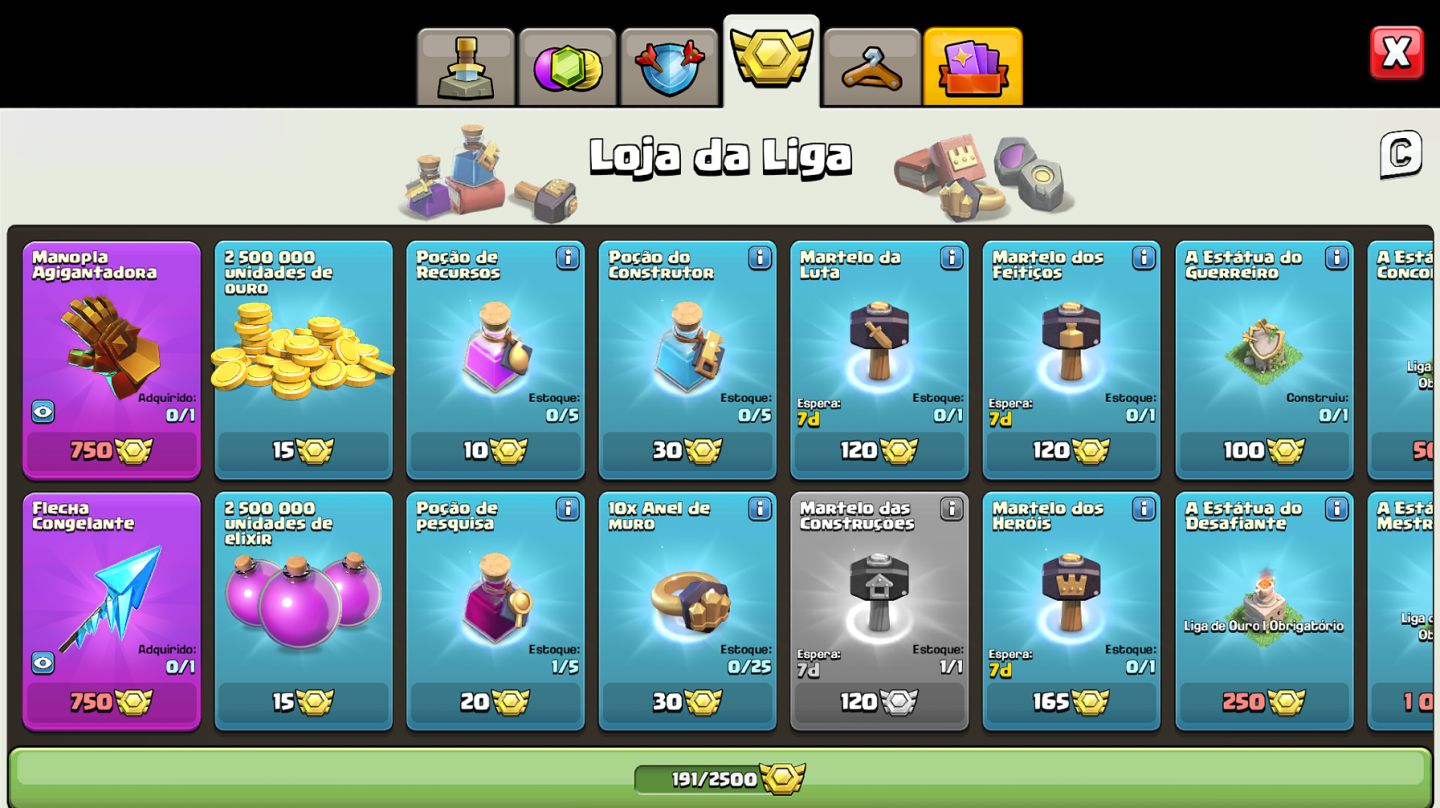 Conta Clash of clans abandonada