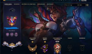PODE ALTERAR E-MAIL E SENHA / 336 SKINS / TODOS CAMPEÕES