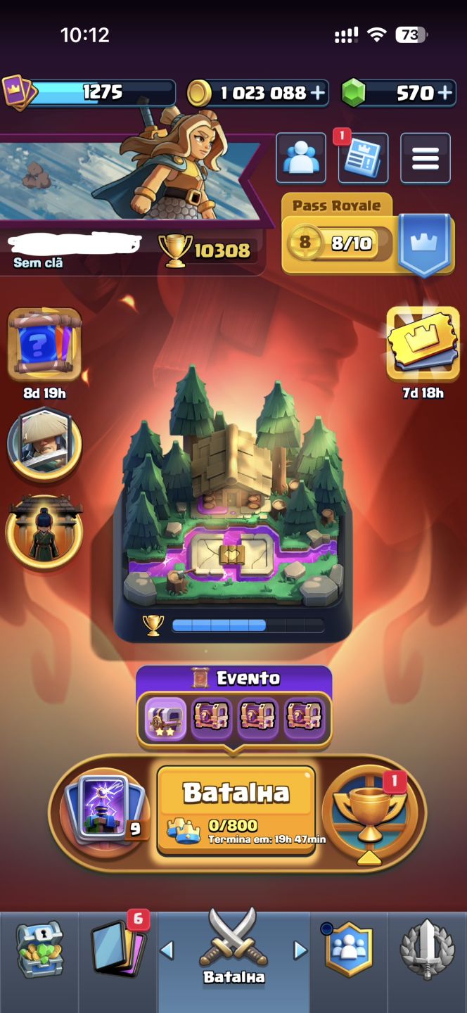 Conta Clash Royale 10 anos (full acesso)