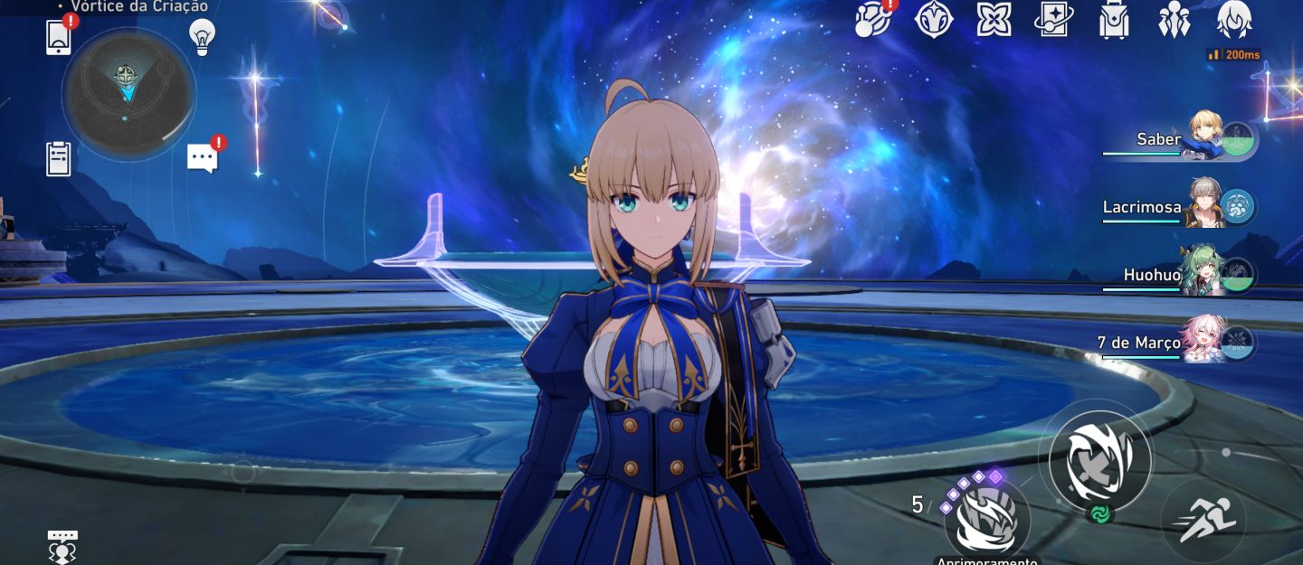 Saber E4 + arma assinatura/ conta no Endgame