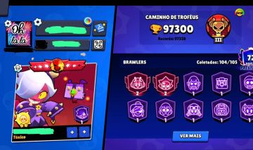 CONTA 2019 BRAWL STARS RARA