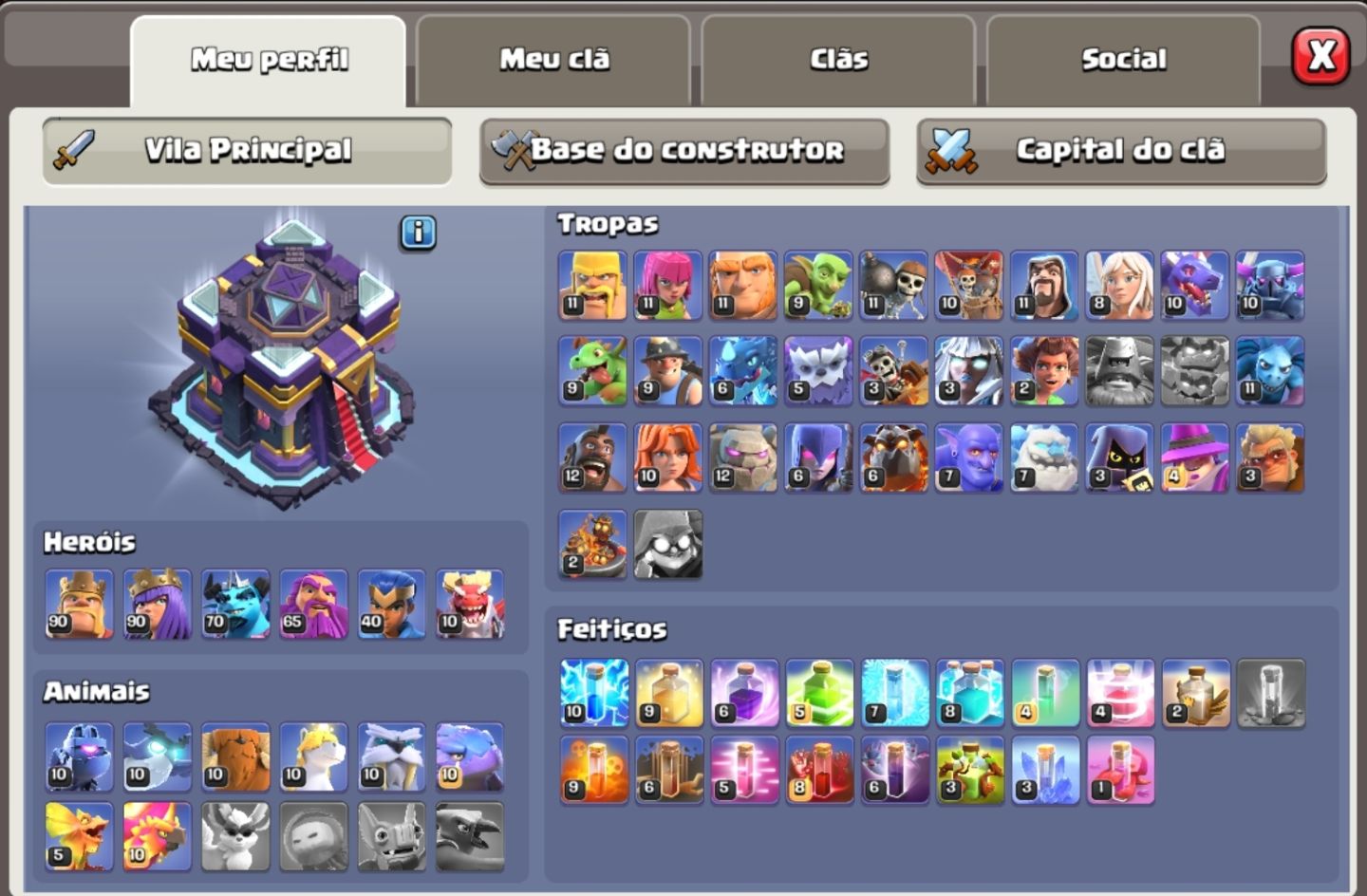 Clash of clans Cv15 100% full