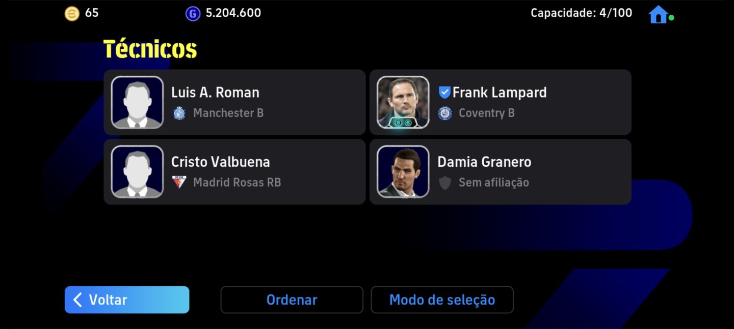 CONTA DE EFOOTBALL COM BONS JOGADORES