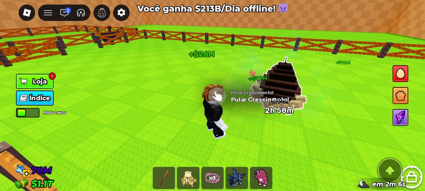 Roube um ovo com pets acima de 10M e pets secretos