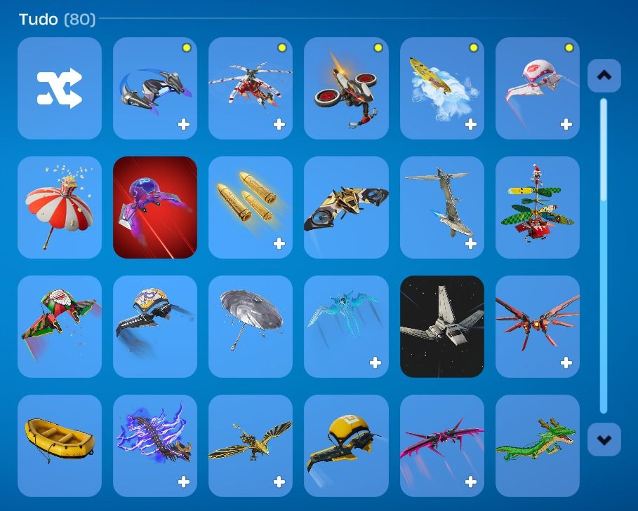 Conta Fortnite antiga cheia de skins lendarias e exclusivas