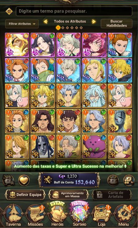 Contas Reroll 7ds