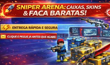 MENOR PREÇO SNIPER ARENA SKINS E CAIXAS