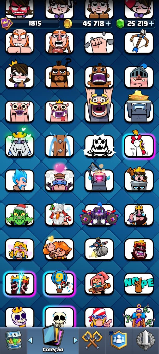 Conta Clash Royale, 12500 de Troféu, Mais de 24mil em gema.