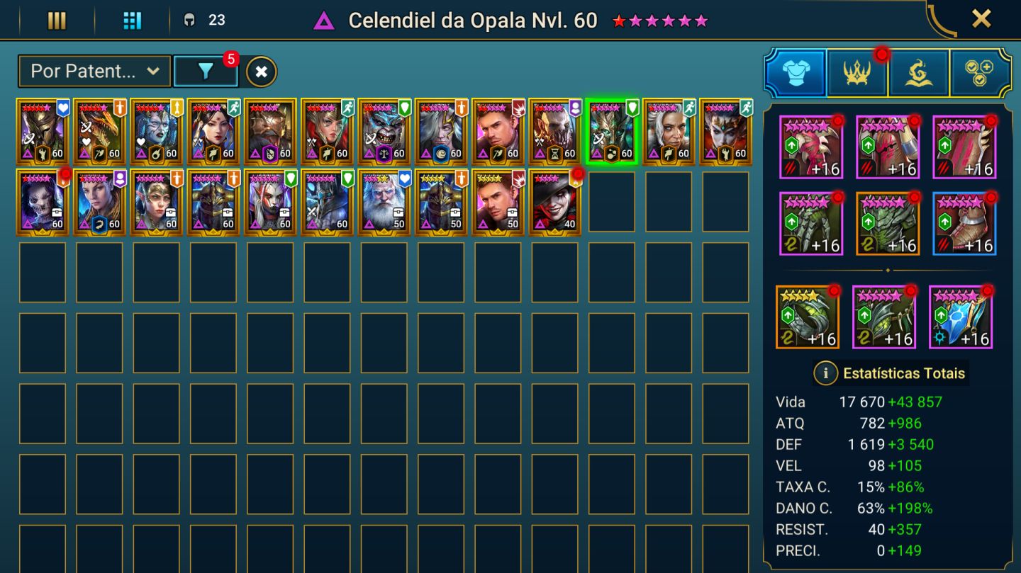 Conta MID-END GAME 10 MISSÕES PARA O MARIUS