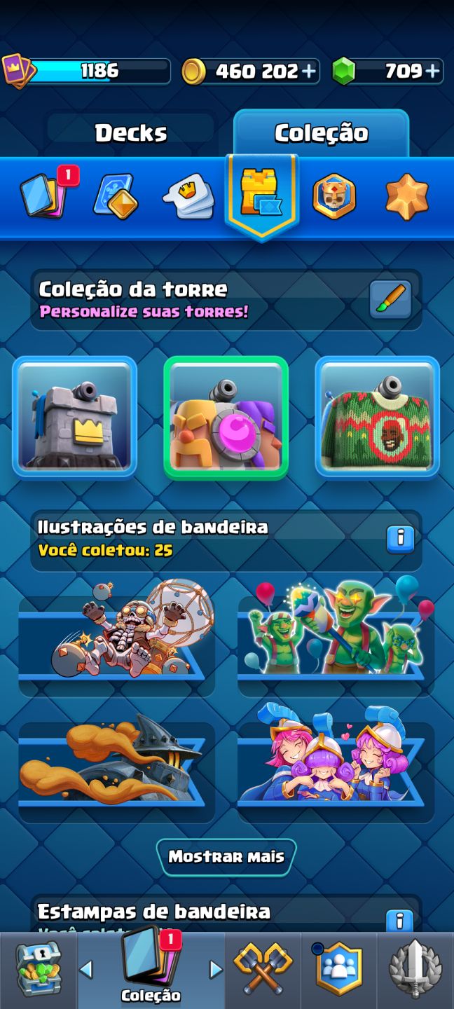 CONTA CLASH ROYALE PERFEITA PRA COMEÇAR DO ZERO E BEM ANTIGA (8 ANOS DE IDADE)