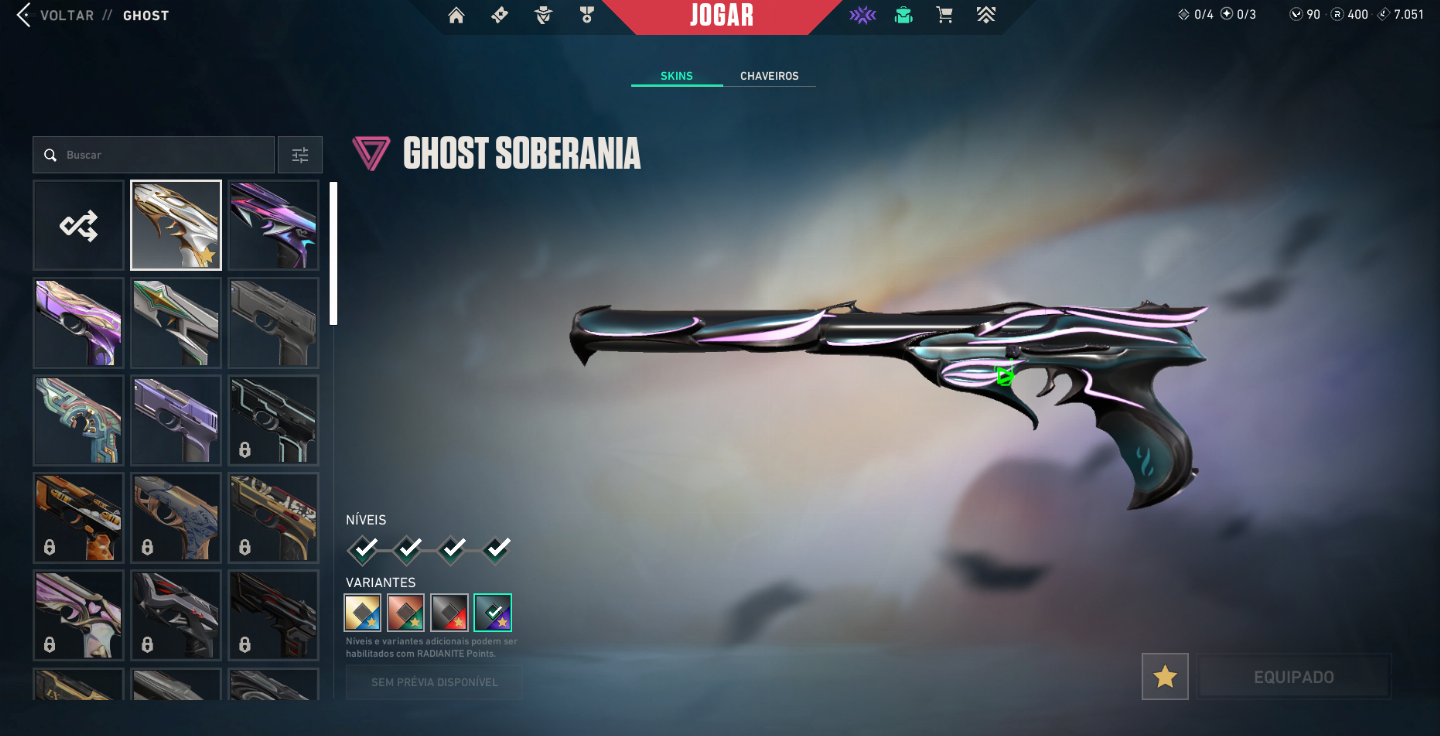 CONTA DE VALORANT COM SKINS MMR BOM.