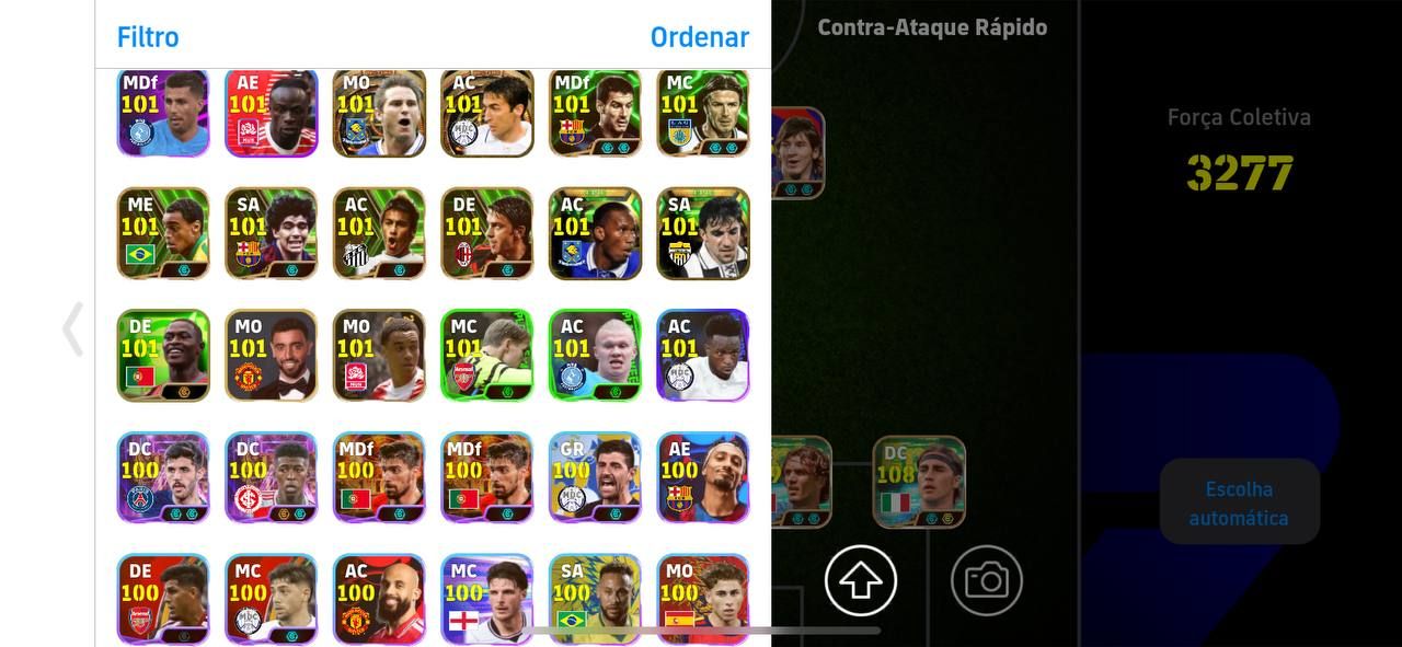 CONTA SEMI-FULL! DEL PIERO BLITZ + BALE 108 + ROMARIO ANTIGO + HAZARD 109 E++++!