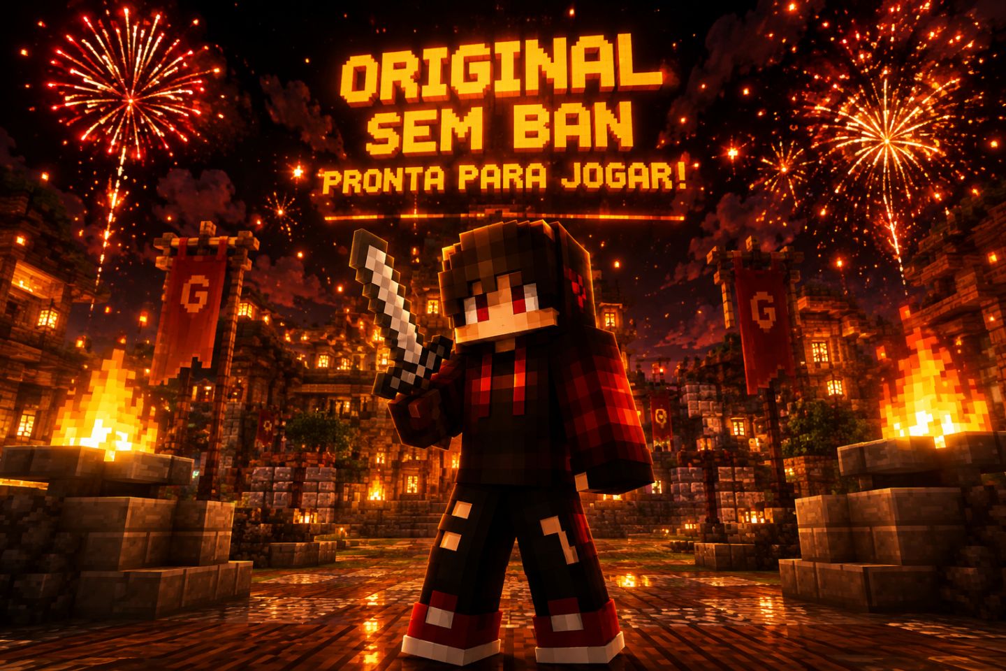 CONTA MINECRAFT ORIGINAL FULL ACESSO JAVA