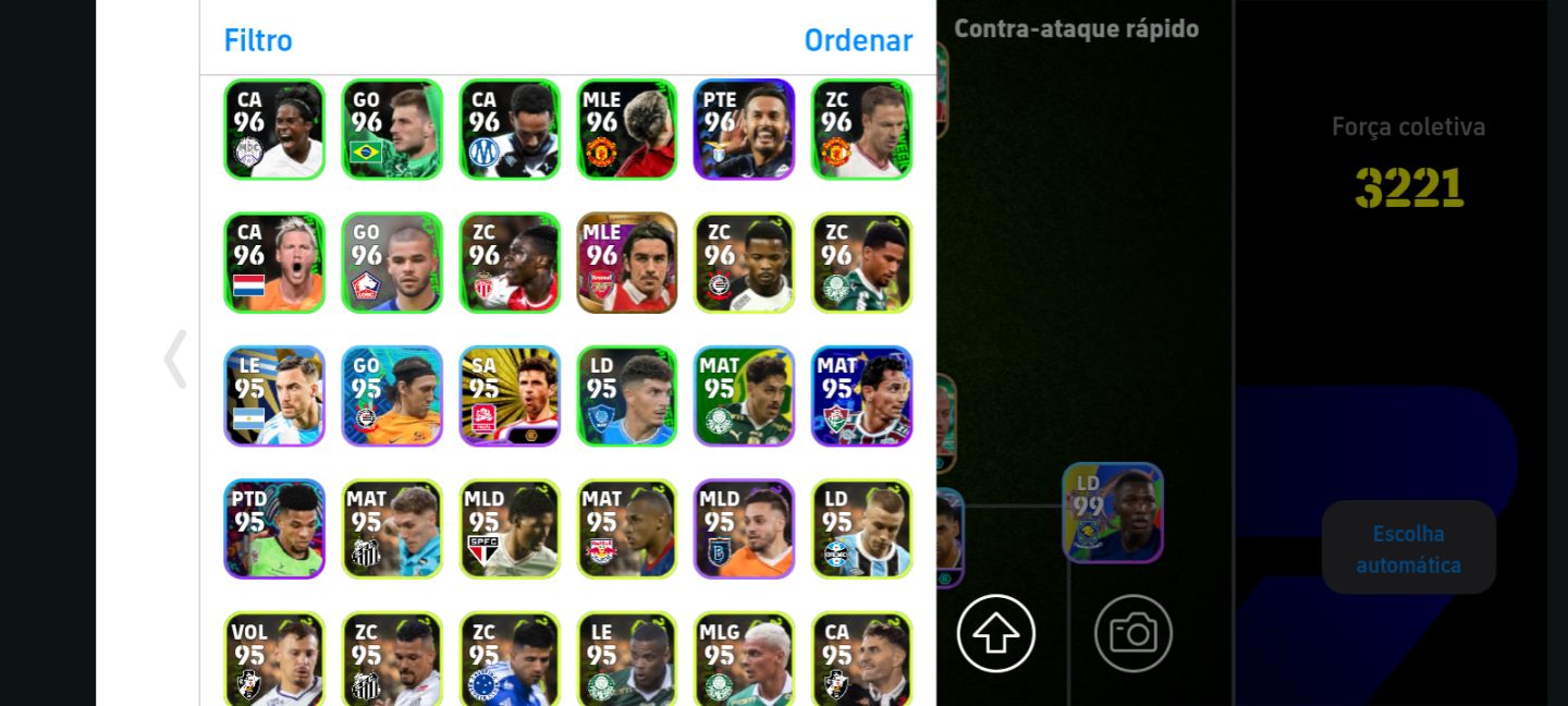 CONTA DE EFOOTBALL