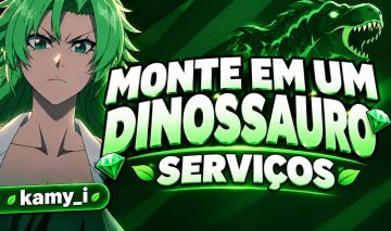 [PROMO] MONTE EM UM DINOSSAURO - ROBLOX
