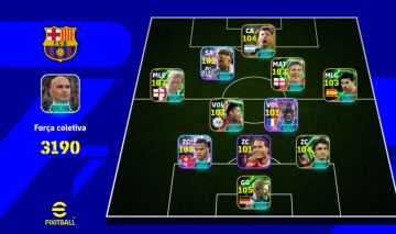 Efootball Conta com cartas antigas e 2 Cartas do Neymar da copa 22