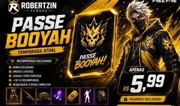 PASSE FREE FIRE VIA ID ( MES DE AGOSTO )