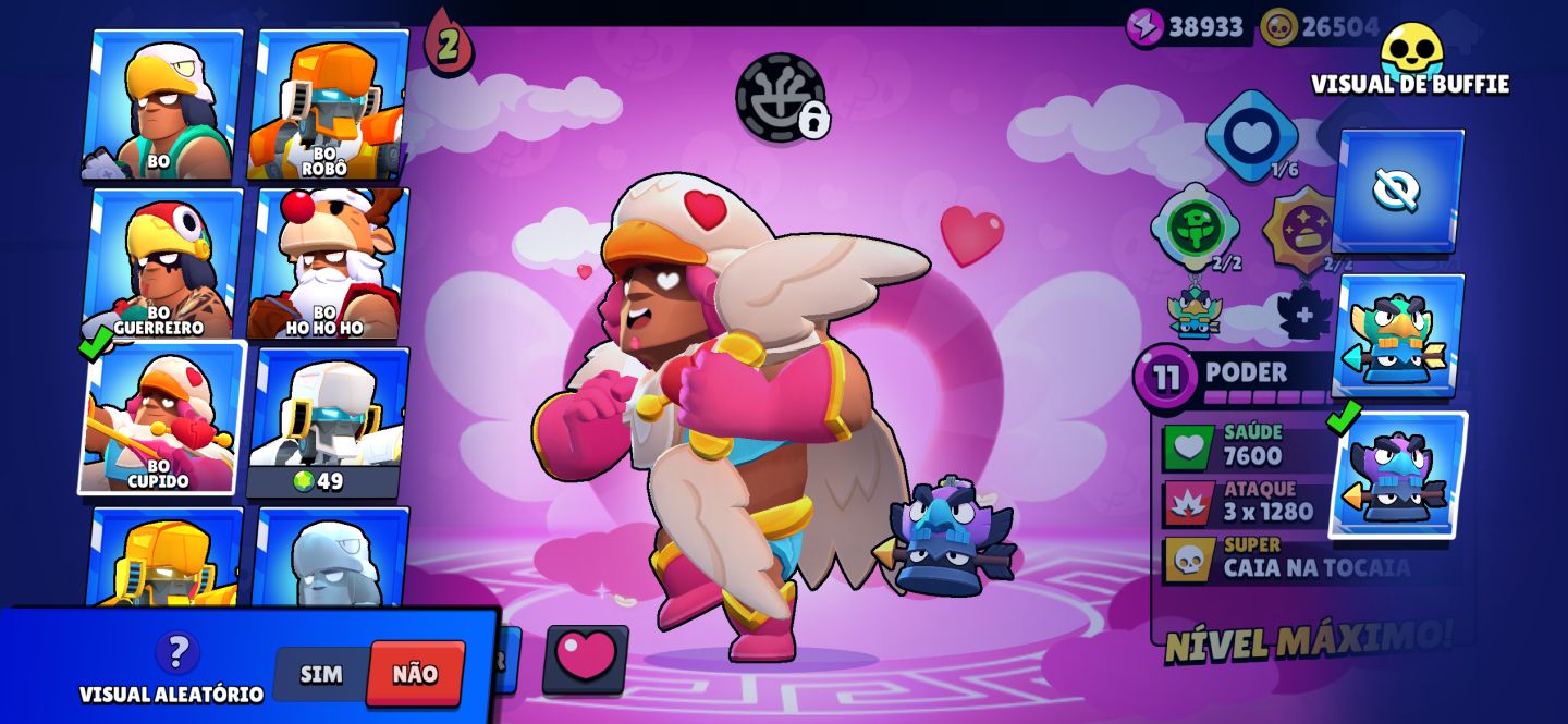 101/105 Brawlers | 51 Hipercargas | 26K Coins | 40.400 Troféus