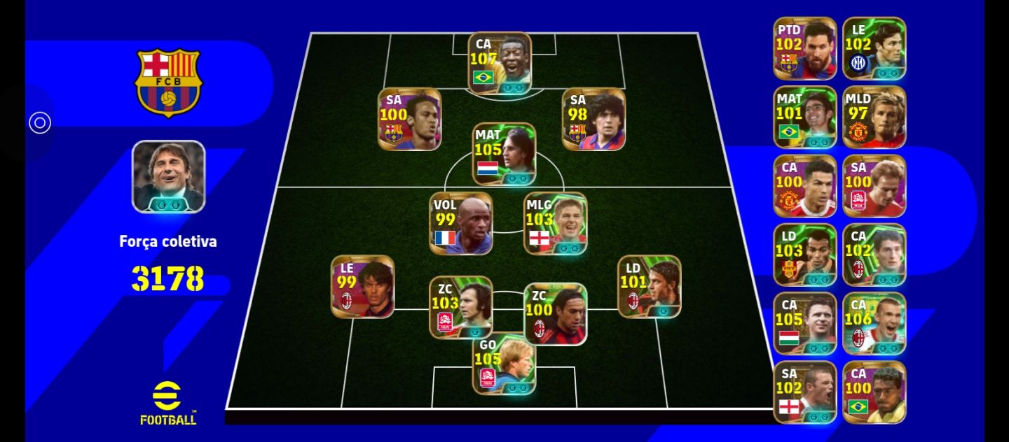 CONTA BRABA À VENDA 3235 EFOOTBALL RARA