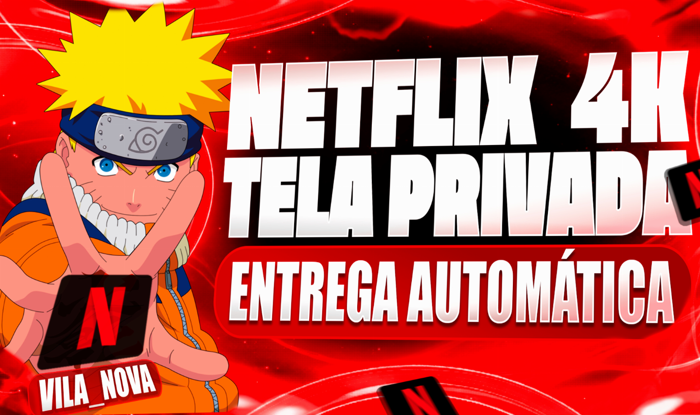 NETFLIX 4K ULTRA HD | 1 TELA COM PIN | MELHOR PREÇO